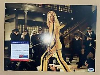 Kill Bill | Kill Bill - Signed by Uma Thurman - with PSA/DNA Certification - No Reserve! | Catawiki