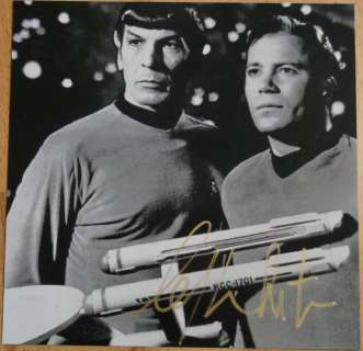 Star Trek | Star Trek - William Shatner - Fantastic Photograph of William Shatner as "James Tiberius Kirk" - Autograph, Photo, original | Catawiki