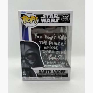 Star Wars - Signed by C Andrew Nelson (Darth Vader) | Catawiki