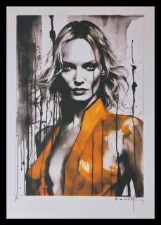 Kill Bill - Black Mamba - watercolor edition by Emma Wildfang - Large size | Catawiki