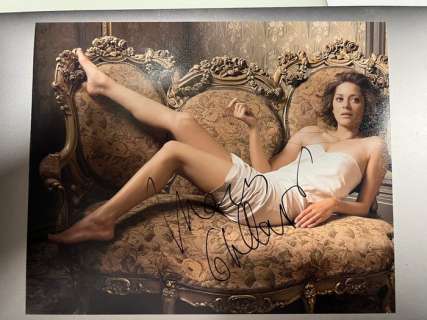 Marion Cotillard - Autographe