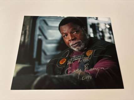 Star Wars: The Mandalorian - Signed by Carl Weathers (Greef Carga) | Catawiki