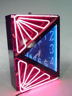 1920’s Style Neon Light Up Clock | Super Auctions