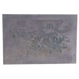 Raiders Of The Lost Ark (1981) - Lot 177 - Ralph McQuarrie-Etched "The Ark of the Covenant" Bible Page Copper Etching