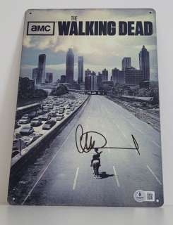 The Walking Dead - Charlie Adlard (Comics book Artist) - Autograph, Metal Plate With Beckett COA | Catawiki
