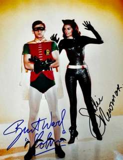 Batman - Classic TV - Double signed by Burt Ward (Robin) & Julie Newmar (Catwoman) | Catawiki