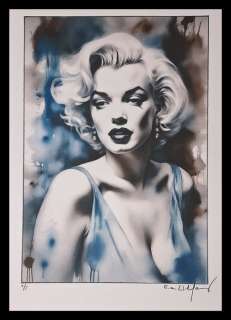 Some like it hot - Marilyn Monroe - watercolor edition by Emma Wildfang - Large size | Catawiki
