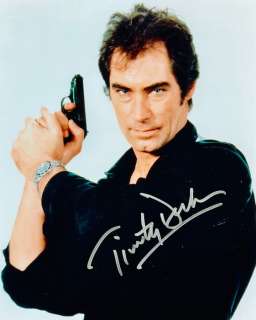 James Bond - Timothy Dalton, signed with COA | Catawiki