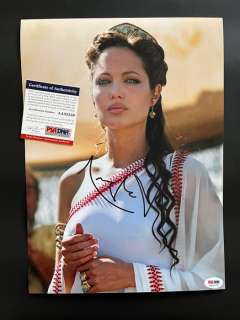 Alexander: The Ultimate Cut - Angelina Jolie - Signed in Person - with PSA/DNA Certificate - Autograph, photo | Catawiki