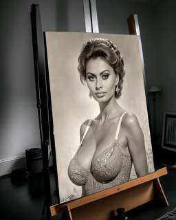 Jacob Hitt - does Sophia Loren w/COA Cover Series | Catawiki