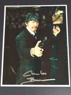Death Wish - Signed by Charles Bronson, with Letter of Authenticity - Photo, Autograph