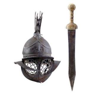 SPARTACUS (T.V. SERIES, 2010) - Lot 1279 - Spartacus‘ (Andy Whitfield) Murmillo Gladius and Gladiator Helmet