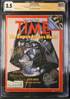 Star Wars - JEREMY BULLOCH, CARRIE FISHER, JAMES EARL JONES, PETER MAYHEW, DAVE PROWSE & TIM ROSE,AUTHENTICATED - Time Inc. | Catawiki
