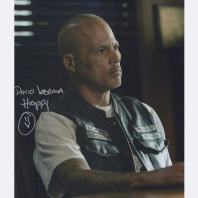 Sons of Anarchy - Signed by David Labrava (Happy Lowman) | Catawiki