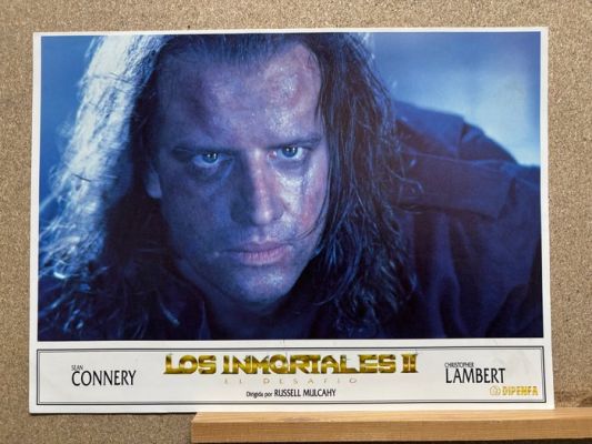 Highlander II: The Quickening - Lot of 12 - Spanish Lobby cards - 1991 | Catawiki