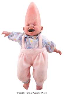 "Baby Conehead" prop from Coneheads....