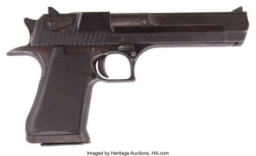 Mickey Rourke "Stanley White" Desert Eagle .357 Magnum pistol from Year of the Dragon....