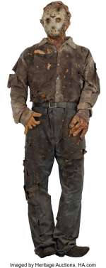 Kane Hodder "Jason Voorhees" signature costume, hockey mask, and prosthetics from Jason Goes to Hell: The Final Friday.</...