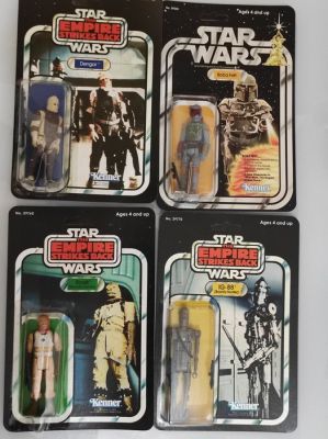 Star Wars Kenner 1978 Original action figures in recarded blisters - Action figure Boba Fett & Bounty Hunters Collection - U.S. | Catawiki