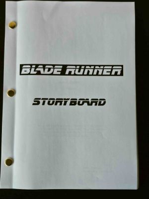 Blade Runner (1982) - Storyboard - Harrison Ford and Rutger Hauer - Warner Bros. | Catawiki