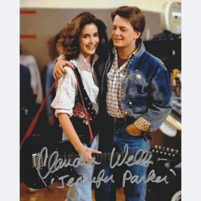 Back to the Future - Signed by Claudia Wells (Jennifer Parker) | Catawiki
