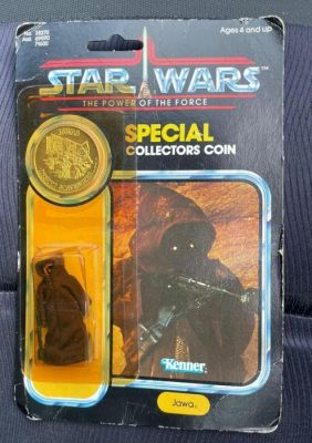 Kenner - Action figure Star Wars - Jawa 1984 Original Card - NEVER OPENED - MOC Power of the Force POTF | Catawiki