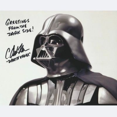 Star Wars Episode V: The Empire Strikes Back - Signed by C Andrew Nelson (Darth Vader) | Catawiki