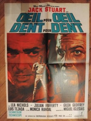 GIACOMO ROSSI STUART MONICA RANDAL - OEIL POUR OEIL DENT POUR DENT - 1960s | Catawiki