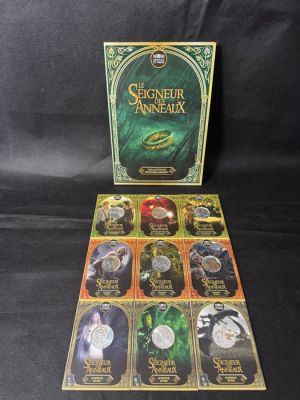 Monnaie de Paris - Lord of the Rings / Seigneur des Anneaux - Complete Set 9x 10€ Silver Coins - Peter Jackson | Catawiki