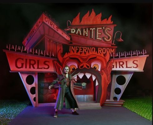 Beetlejuice - Tim Burton, Michael Keaton Ultimate 7-Inch Figure with Dante’s Inferno Room Deluxe Set - Neca | Catawiki
