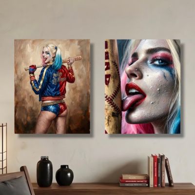 AT9 - Diptych - "Harley Quinn Diagnosis: Chaos" | Catawiki