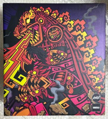 Mondo - Action figure Mondo Godzilla Urban Aztec Burning Variant Soft Vinyl Figure | Catawiki