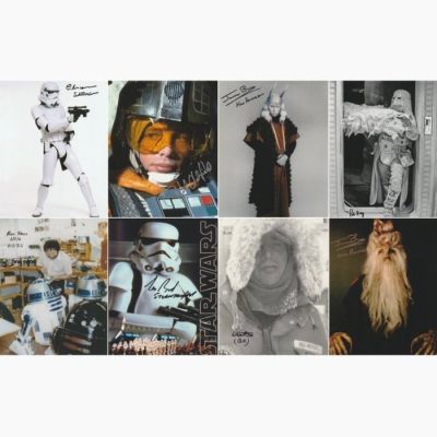 Star Wars - Big Lot of 8 Autographs! | Catawiki