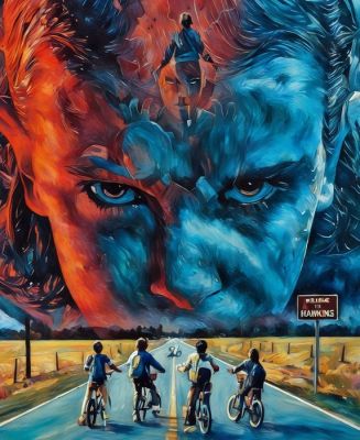 Stranger Things - Stranger Things - edizione limitata -/30 original by Raffaele De Leo - (1970) | Catawiki