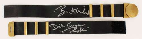 "Batman" TV Series Burt Ward Signed Belt | Gotta Have Rock and Roll