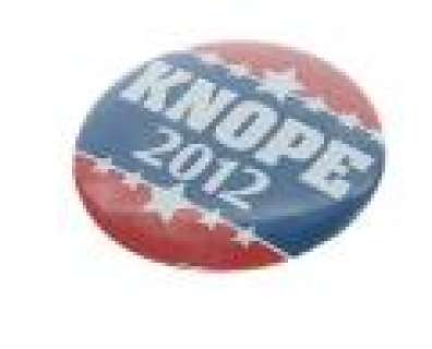 Parks and Recreation - Lot 1361 - Blue & Red Knope 2012 Button - 1 of 2