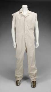 THE BIG LEBOWSKI JEFF BRIDGES WHITE SLEEVELESS COVERALLS | Julien’s