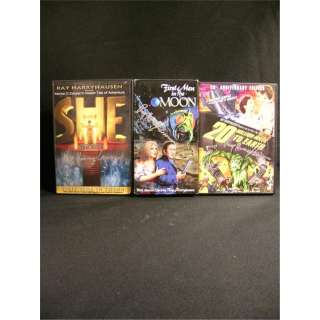 Lot 932 - Lot of Ray Harryhausen Autographed DVDs