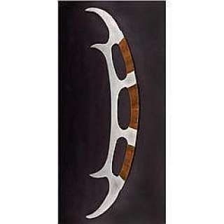 Lot 201 - MICHAEL DORN "WORF" HERO METAL BAT‘LETH FROM STAR