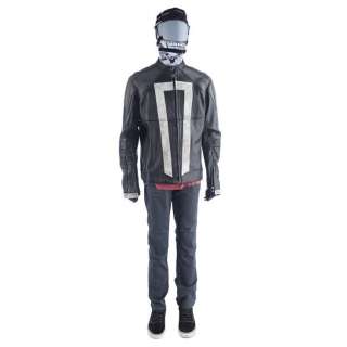 MARVEL‘S AGENTS OF S.H.I.E.L.D. (2013-2020) - Lot 983 - Robbie Reyes‘ Screen-Matched Ghost Rider Jacket with SFX Hood and Costume Components