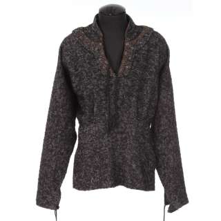 Lot 300 - Peter O’Toole “King Henry II” charcoal nubby-wool tunic designed by Margaret Furse from Becket