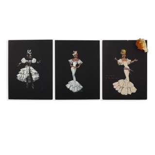 3 Judy Tyler Sketches for Bop Girl Goes Calypso | Studio Auctions