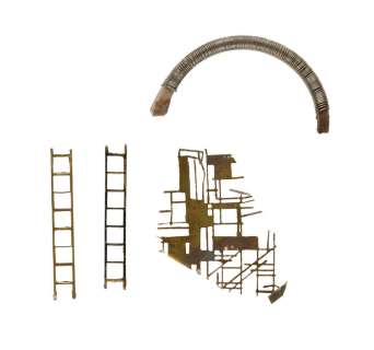 Millennium Falcon & Death Star Filming Model Fragments. | Van Eaton Galleries