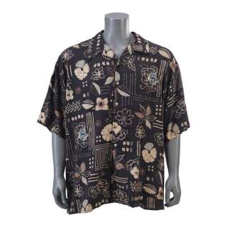 THE SOPRANOS (T.V. SERIES, 2004) - Lot #1379 : Tony Soprano‘s (James Gandolfini) Screen-Matched Black Floral Shirt