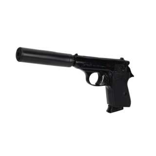 JAMES BOND: GOLDENEYE (1995) - Lot #233 : James Bond‘s (Pierce Brosnan) Stunt Walther PPK Pistol and Suppressor