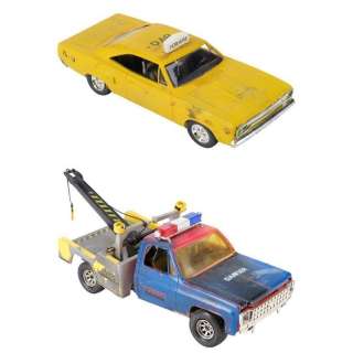 Ghostbusters (1984) | Planet Hollywood Collection: Taxi and Police Tow Truck Model Miniatures | Propstore