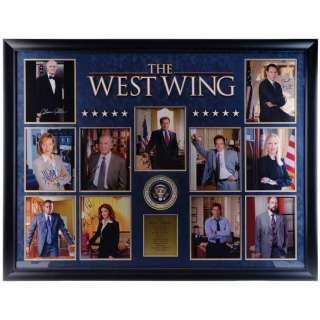 THE WEST WING (1999-2006) - Lot #1313 : Cast-Autographed Display