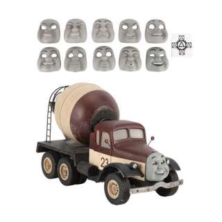 Thomas & Friends (Tv Series, 1984-2008) | Patrick the Cement Mixer Model with 10 Faces and CGI Tracker Plate | Propstore