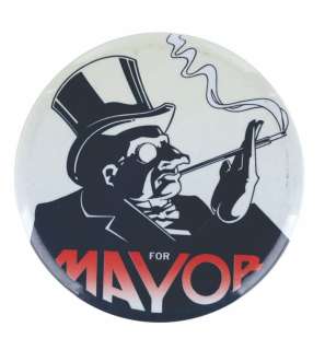 A Batman Returns "Cobblepot For Mayor" Button Prop. | Van Eaton Galleries