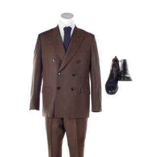Lot #102 – Love Life (2020-) Magnus Nick Thune Screen Worn Christian Dior Suit Shirt Tie & Shoes Ep 201